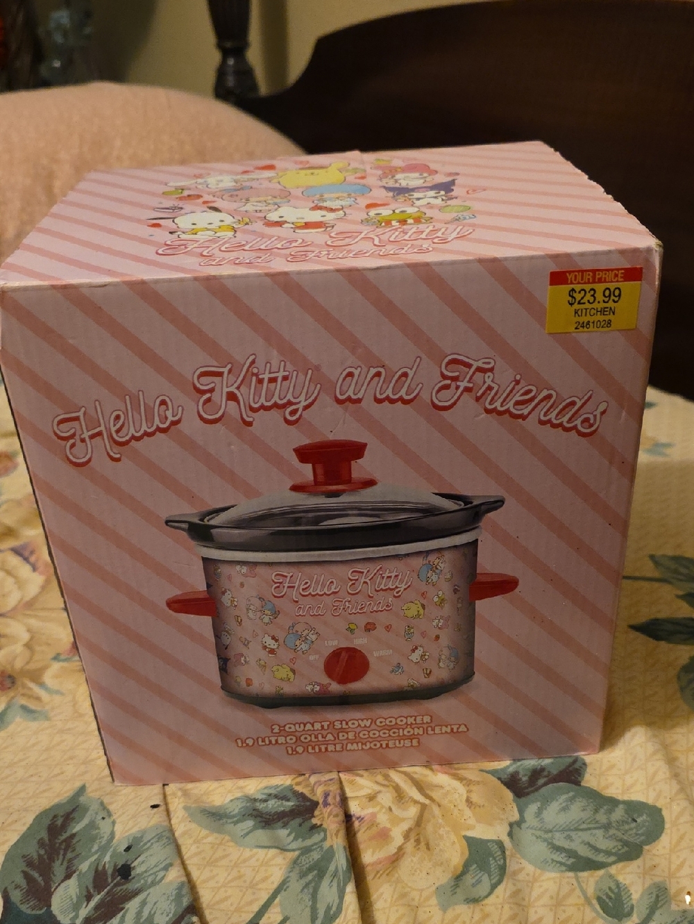 Hello Kitty and Friends Pink Slow Cooker